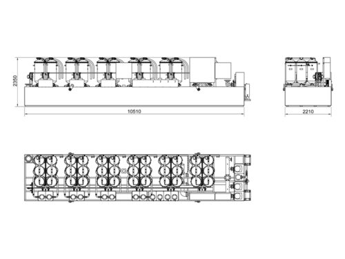 layout filtersystem för skärolja Transorfilter Sweden